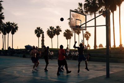 Basketball on the street